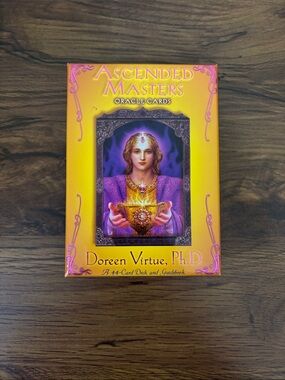 Doreen Virtue Ascended Masters Oracle Cards Complete 44 Card Deck With Guidebook